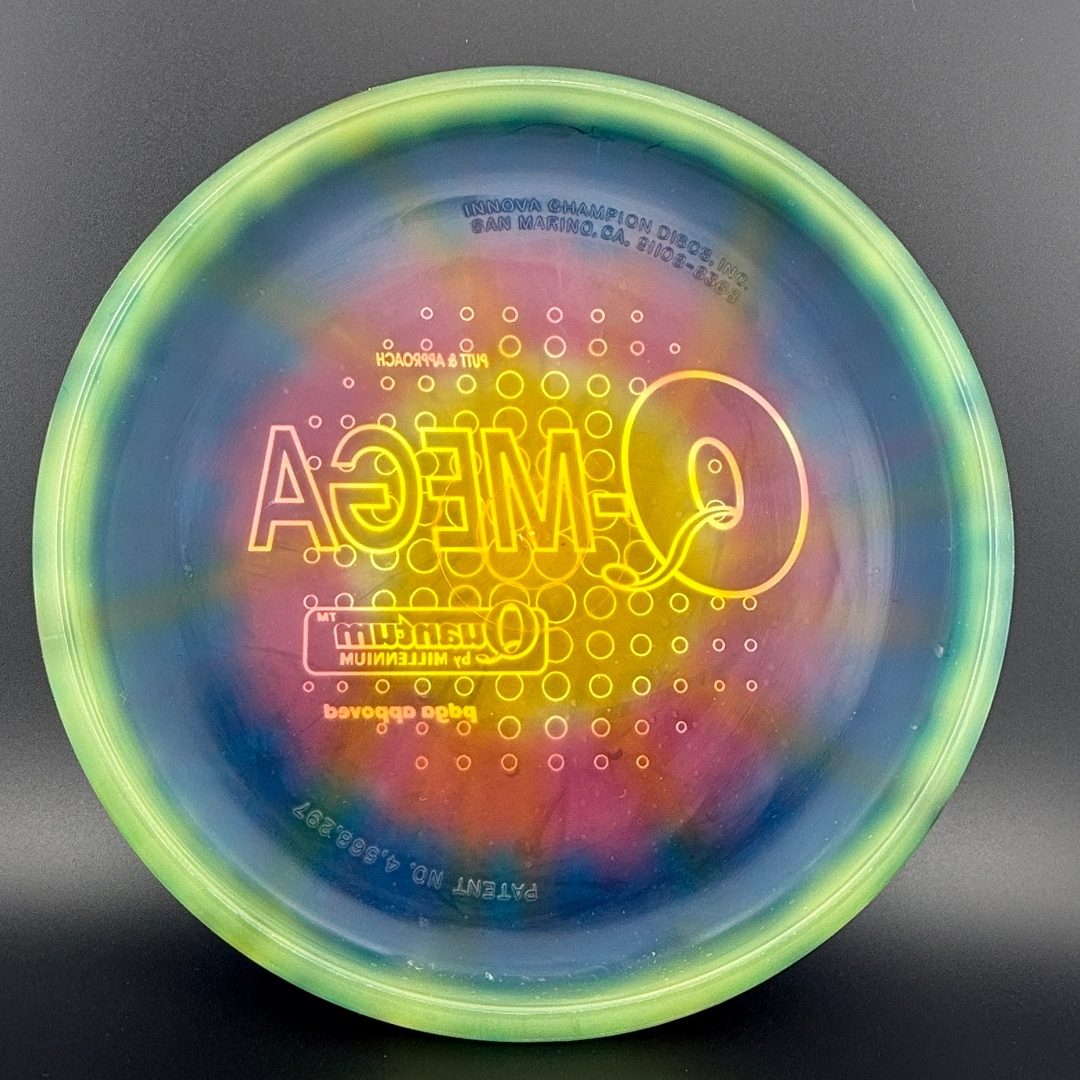 Quantum Omega - Gummy Older Run Innova Patent #'s - Dyed Millennium