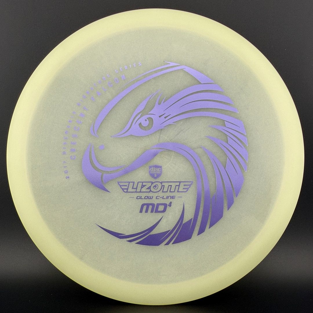 Glow C-Line MD4 Penned - Crescent Falcon - Simon Lizotte Sig Series Discmania