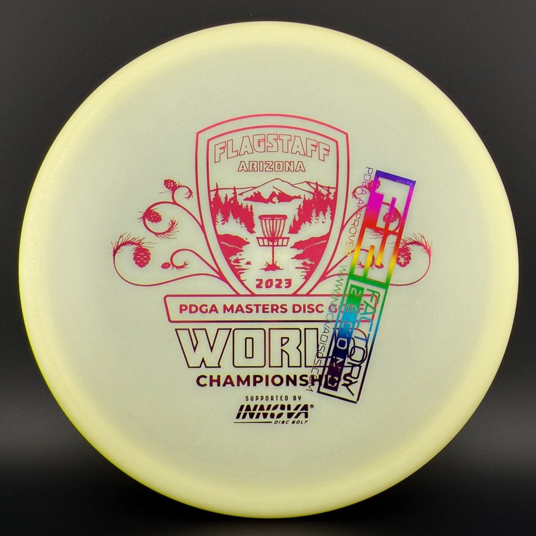 Glow Champion Gator - 2023 PDGA Masters - F2 Innova
