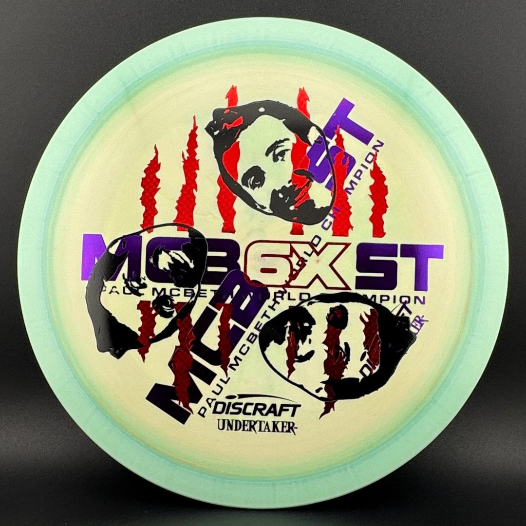 ESP Undertaker - Paul McBeth 6x Claw - MCB6XST Edition - Pauls Face Misprints
