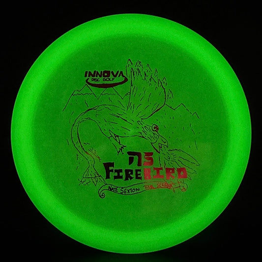 Glow Champion Firebird - Limited Sexton April Fools 2023 Stamp Innova