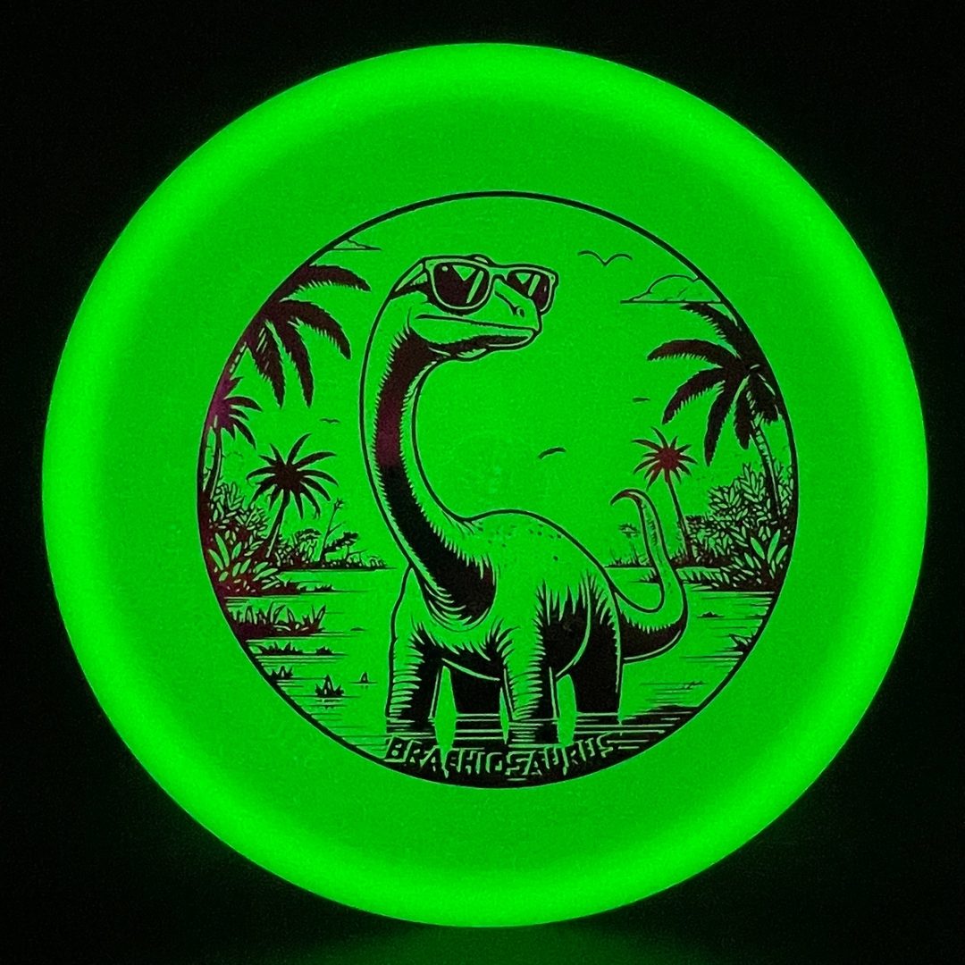 Glow Egg Shell Brachiosaurus - Special Edition Dino Discs