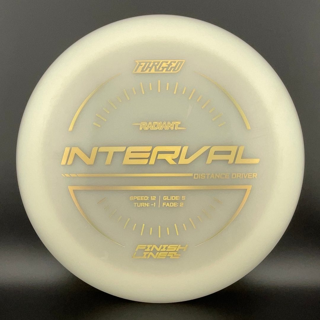 Forged Radiant Interval - First Run *Gibson Stash Used* Finish Line