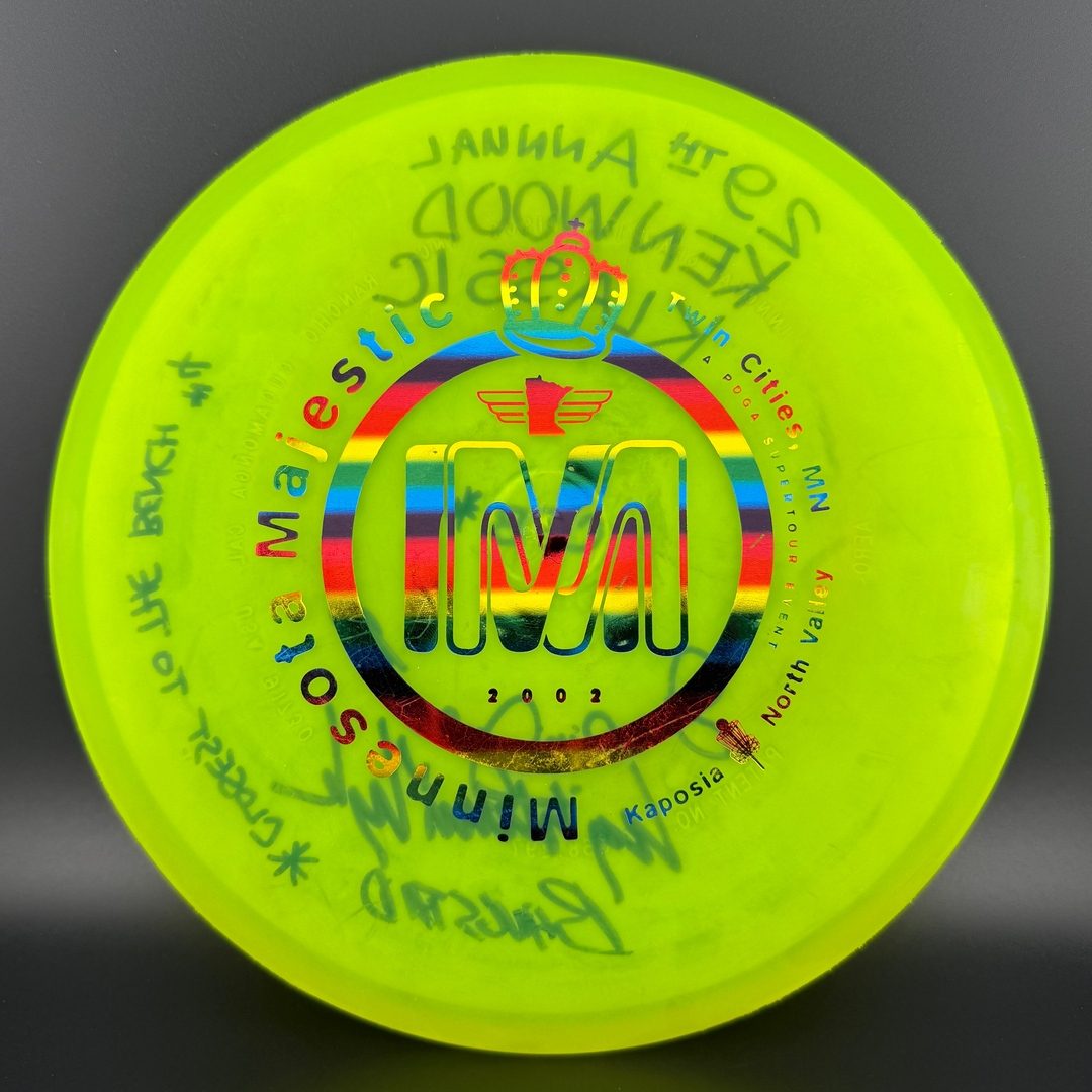 Champion Edition Aero PFN *Signed* - Jumpin Joe - MN Majestic 2002 Innova