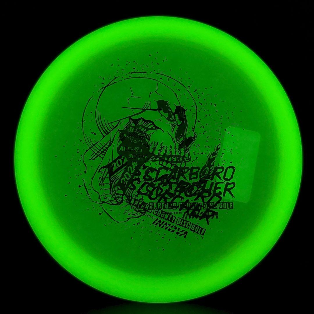 Glow Champion Roadrunner - Scarboro Scorcher Double Stamp F2 Innova