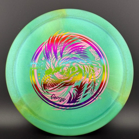 Colorshift Z Swirl Raptor - DM VIP Misprint Discraft