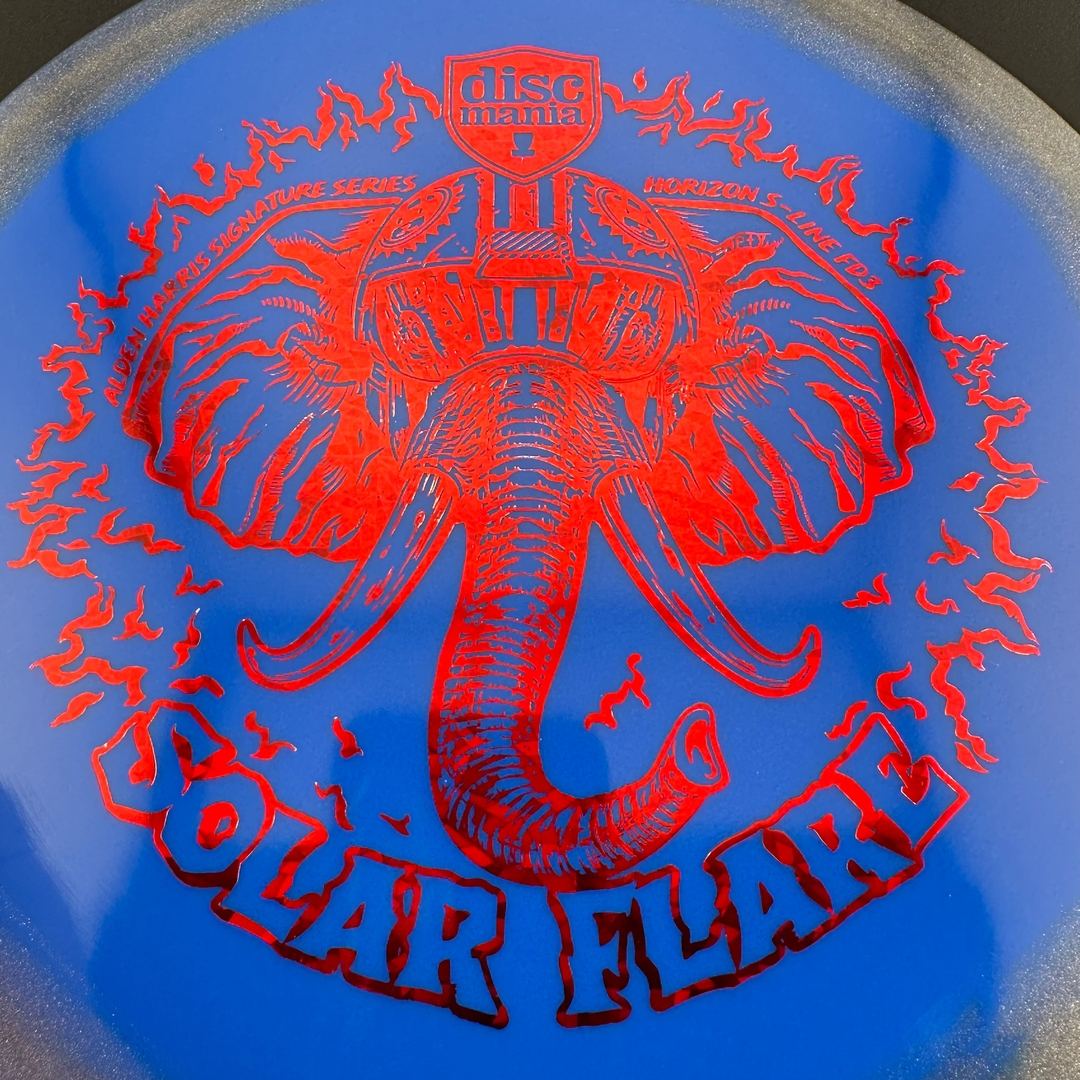 Horizon S-Line FD3 - Solar Flare - Alden Harris Signature Series Stamp by Manny Trujillo DROPPING OCTOBER 9TH @ 7 AM MST Discmania