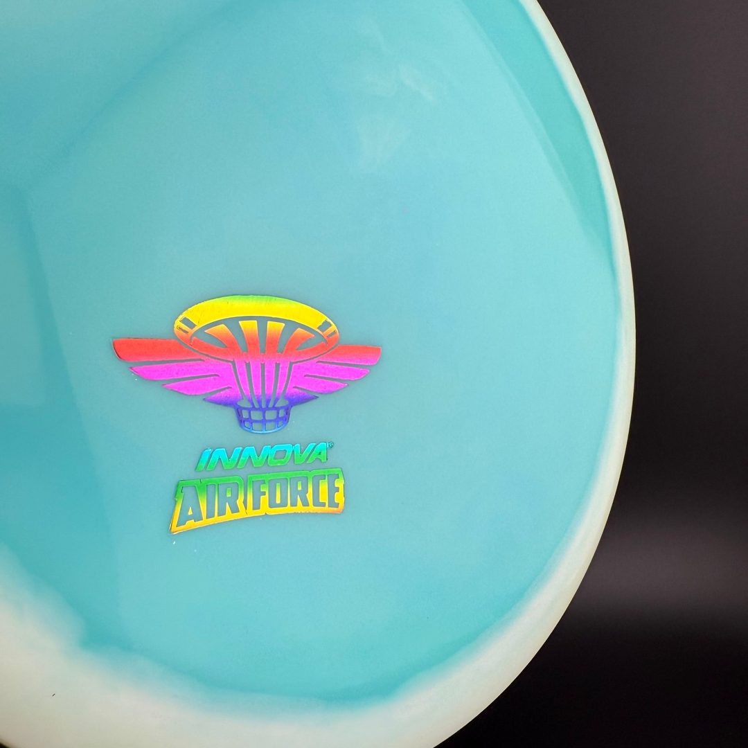 Proto Glow Halo Champion Roadrunner - Air Force Stamp Innova