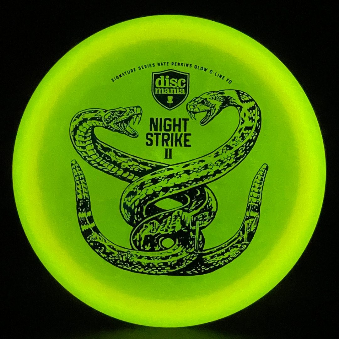 Color Glow C-line FD - Night Strike 2 - Innova Made *Warehouse Stash* Discmania