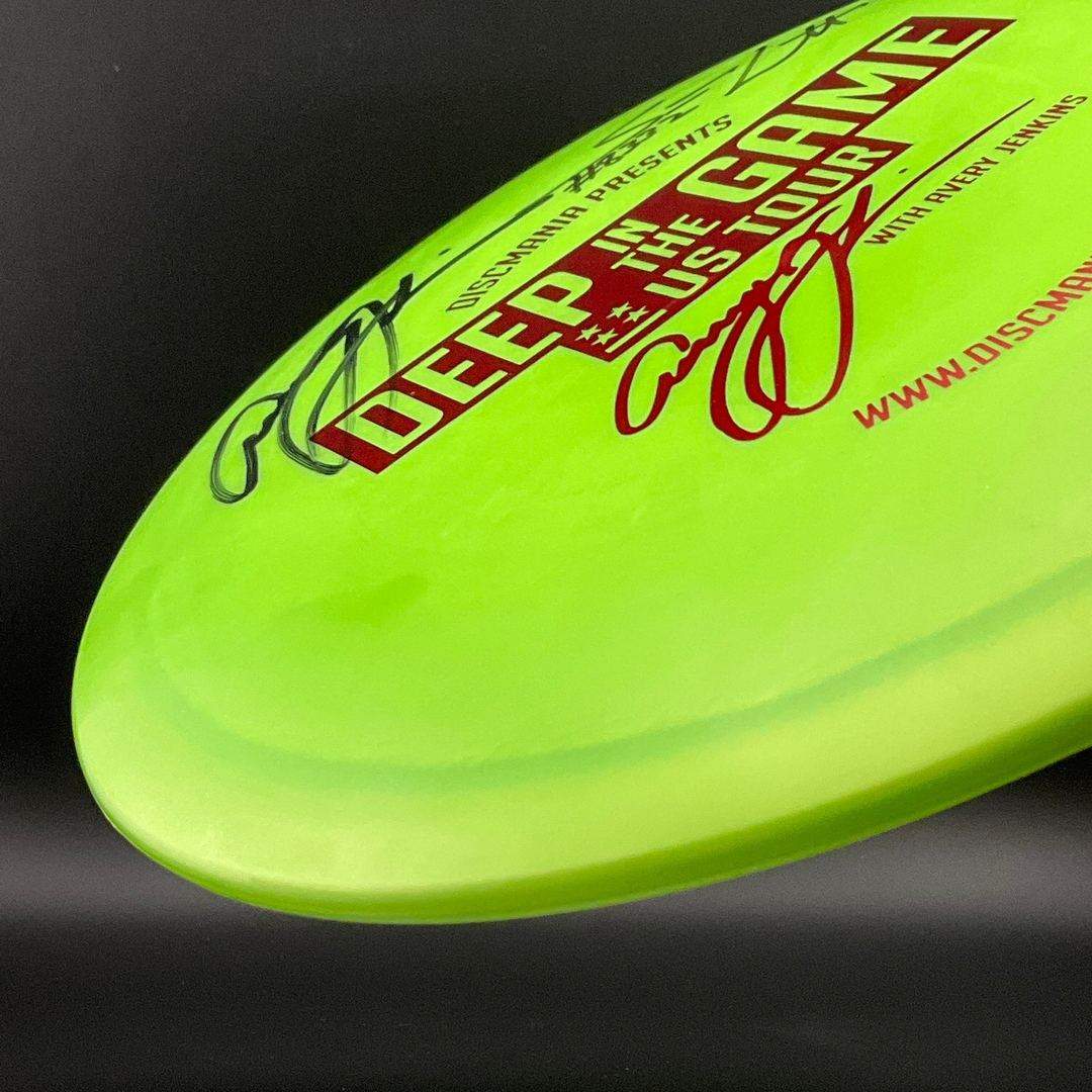 G-Line FD *Signed* - 2014 "Deep in the Game" US Tour with Avery Jenkins Discmania