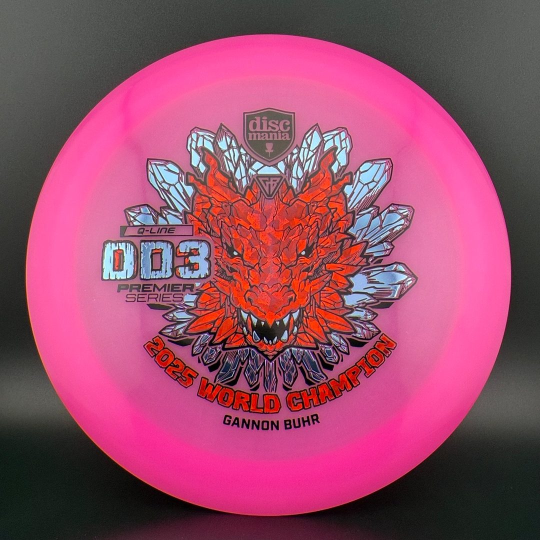 Q-Line DD3 - Gannon Buhr 2025 World Champion Discmania