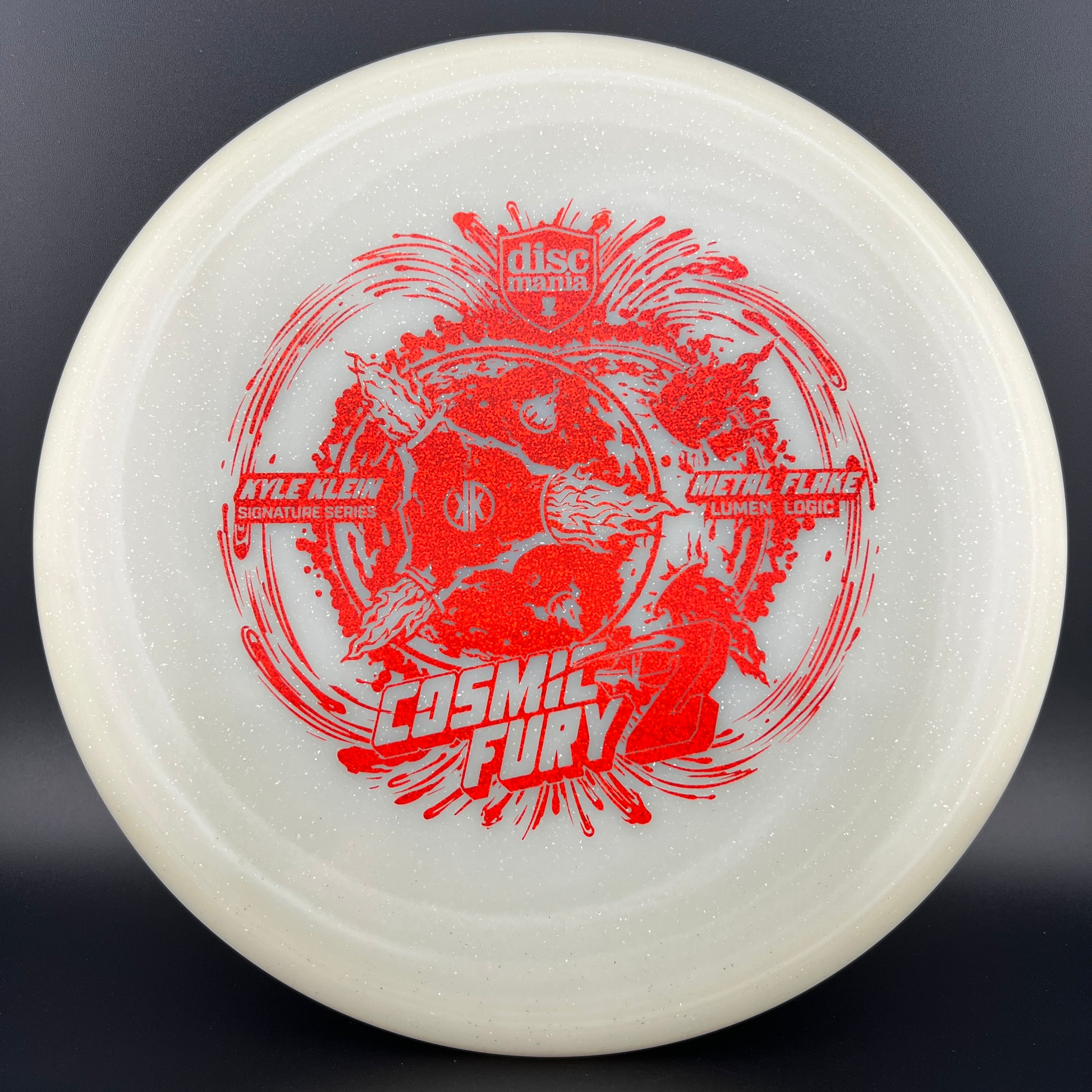 Metal Flake Lumen Logic - Cosmic Fury 2 Kyle Klein Sig Series Discmania