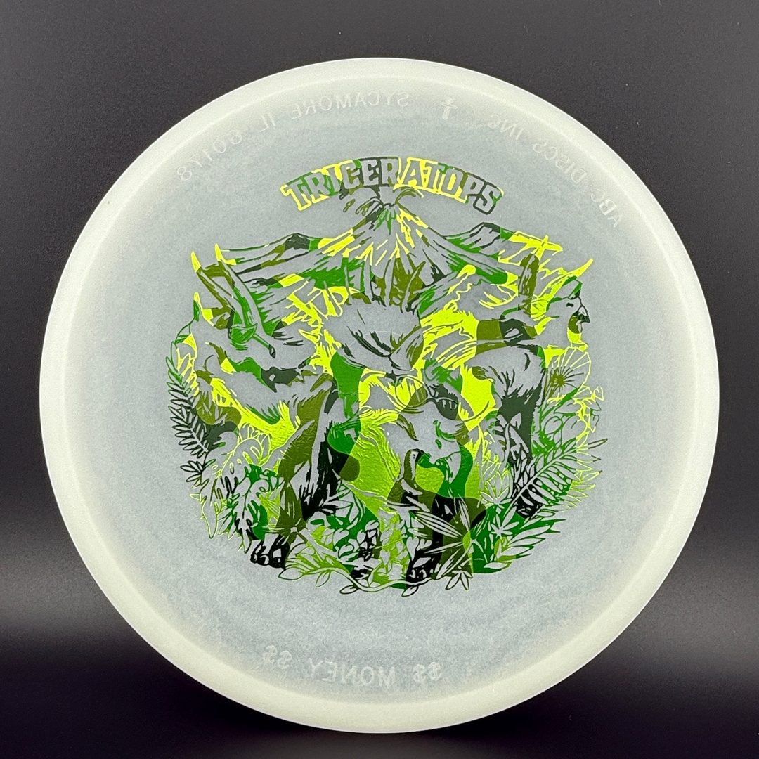 Glow Egg Shell Triceratops - Special Edition Dino Discs