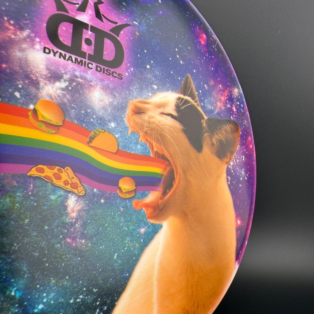 Fuzion EMac Truth - DyeMax - Space Kitty Rainbow Barf Dynamic Discs