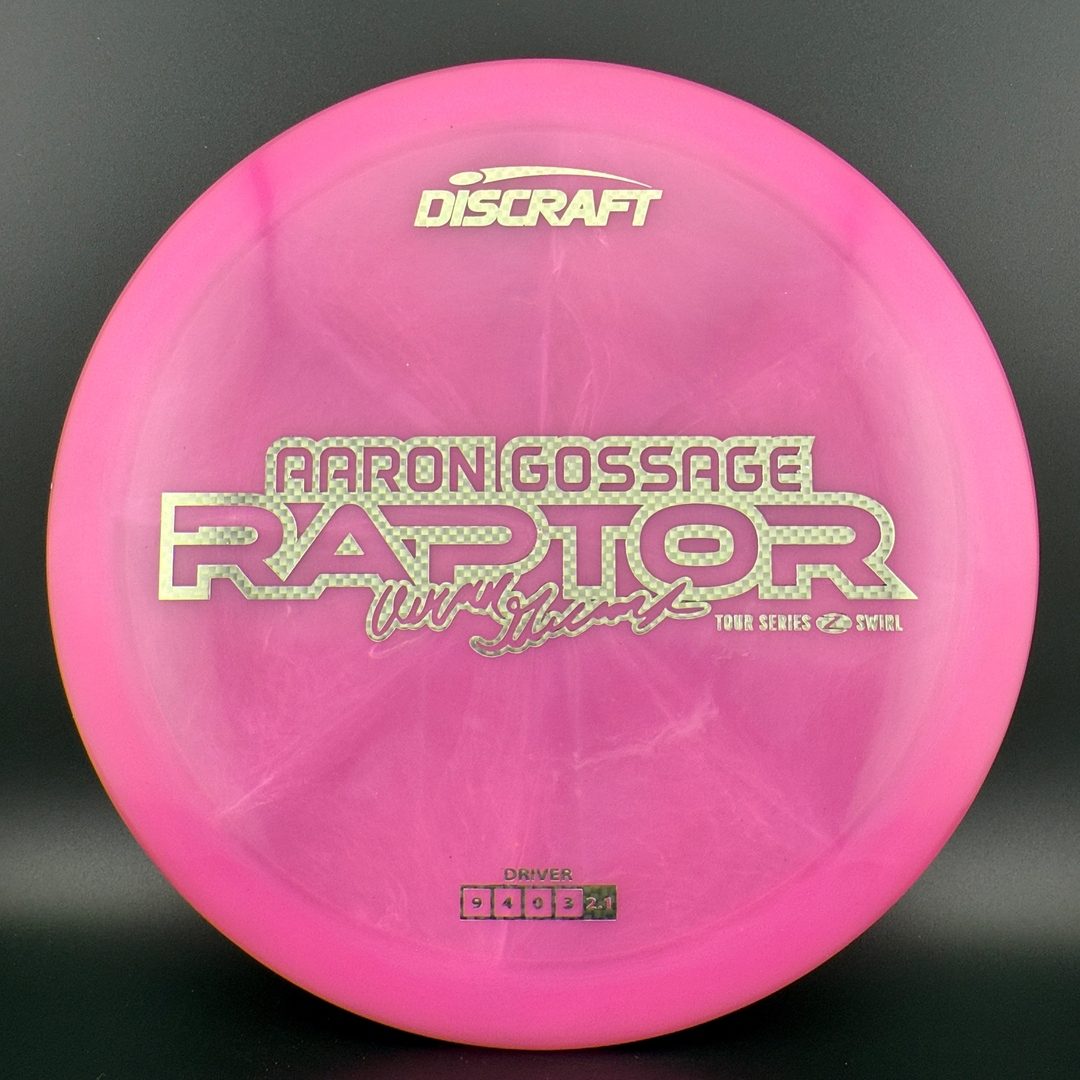 Z Swirl Raptor - Aaron Gossage 2025 Tour Series Discraft
