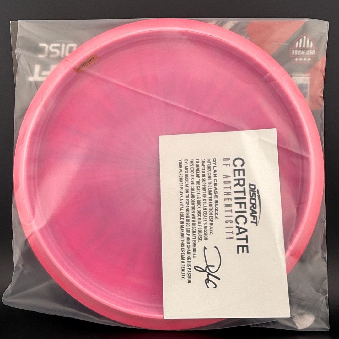 Swirl ESP Buzzz - Autographed 2024 Dylan Cease Discraft