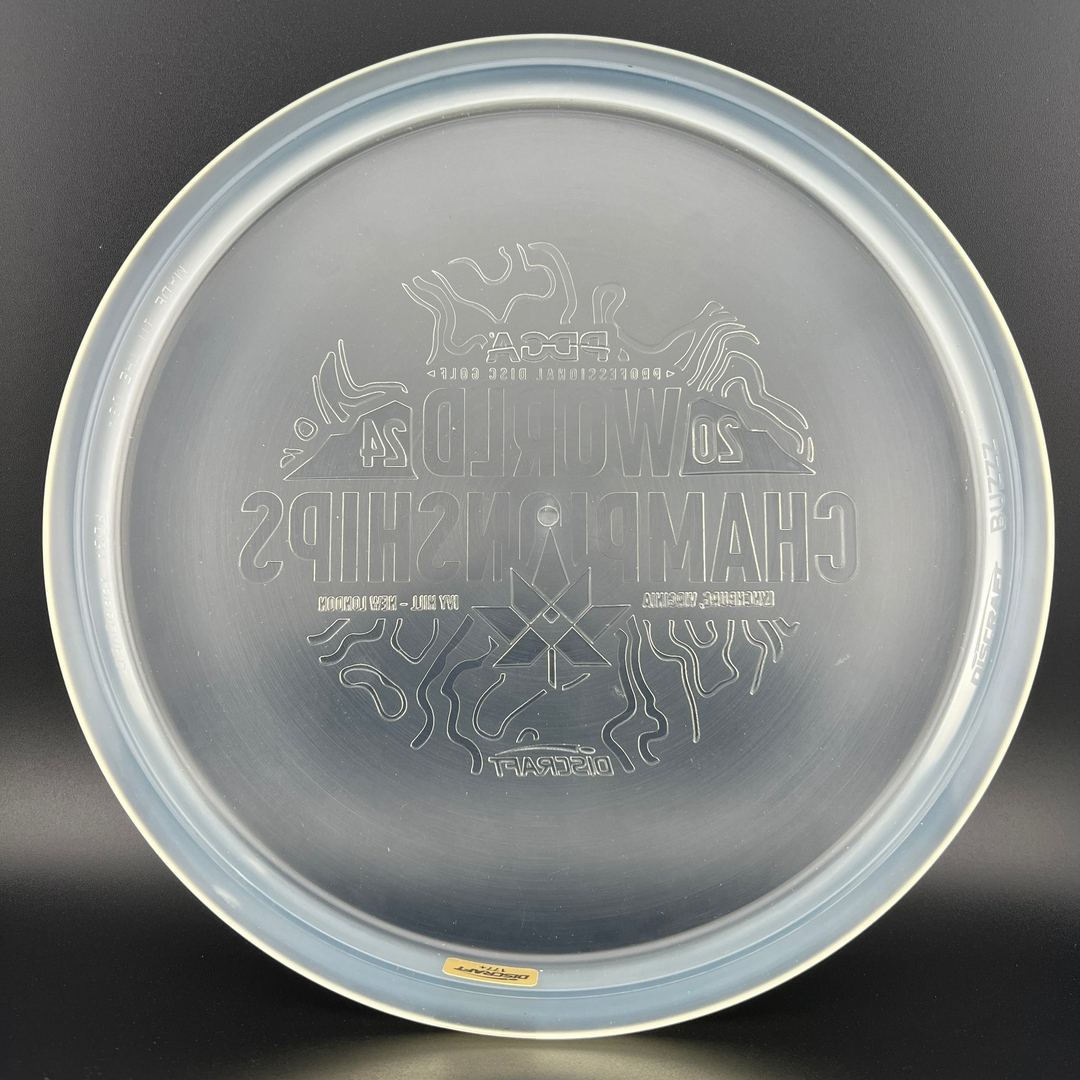 CryZtal Clear Buzzz - 2024 Worlds Ghost Stamp Discraft