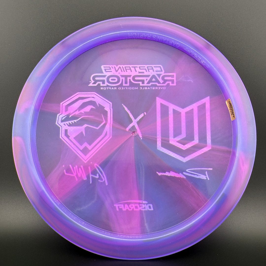 Z Swirl Captain's Raptor - Ulibarri x Wysocki Collab Edition Discraft