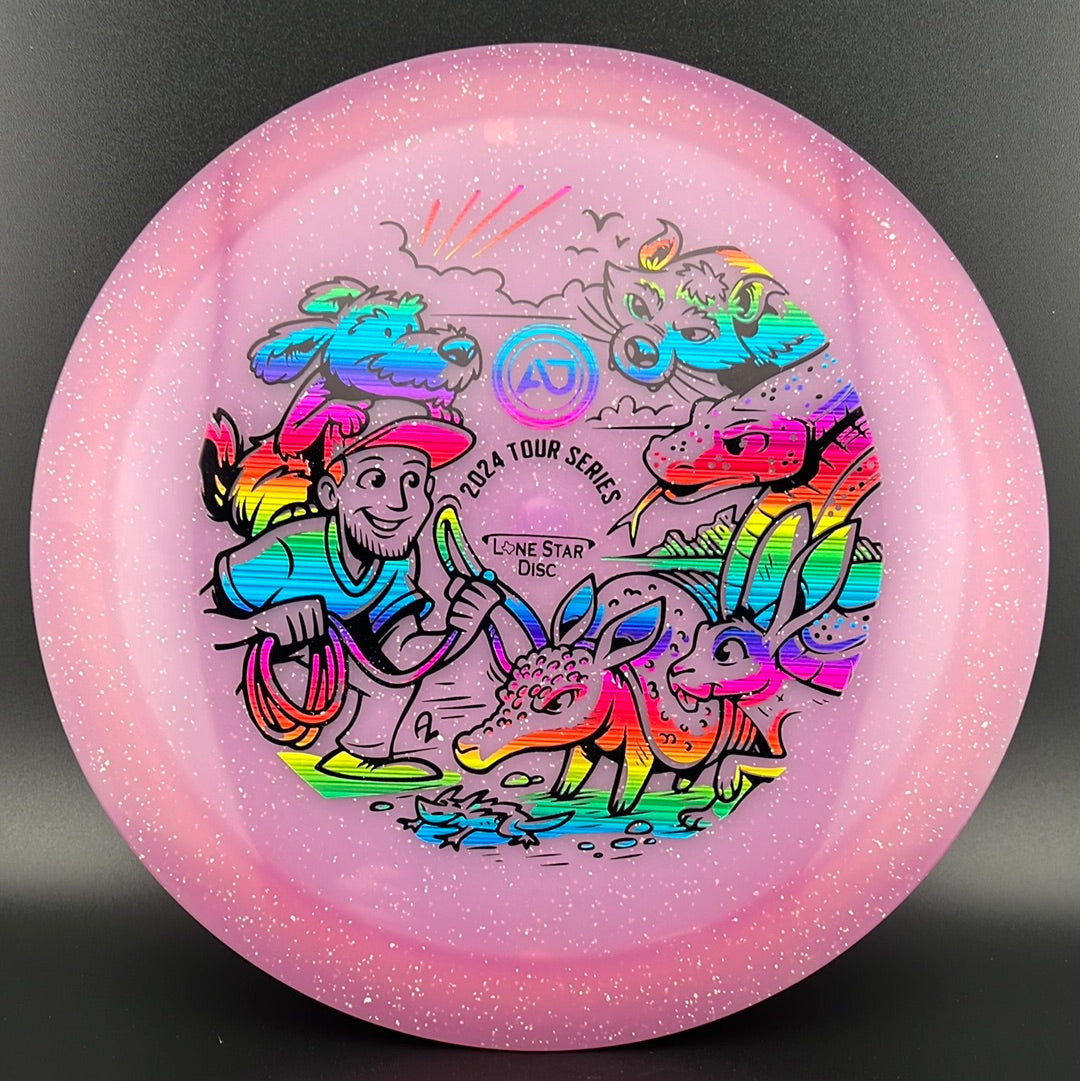 Founders Glow Wrangler - AJ Carey Tour Series 2024 Lone Star Discs