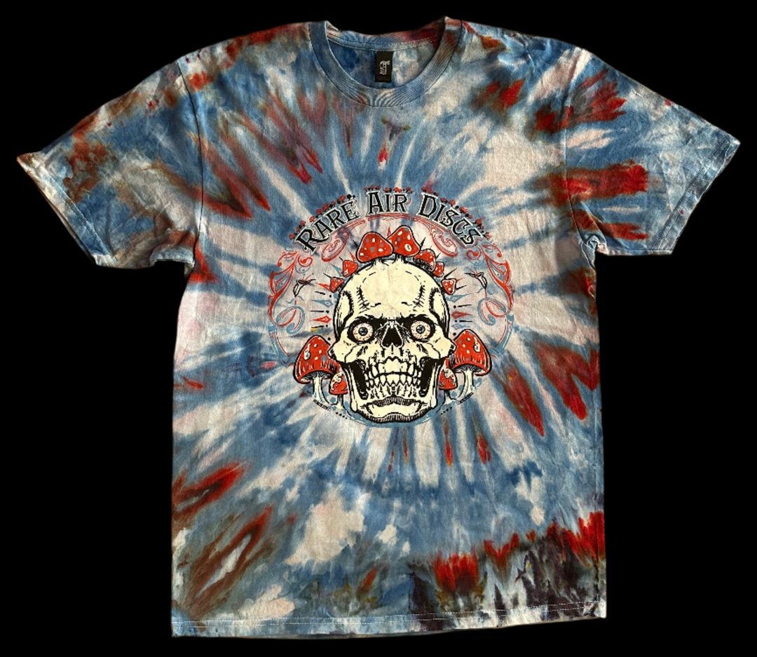 Crushin' Amanitas Tie-Dye Shirt - Produced by Thunder Shout Rare Air Discs