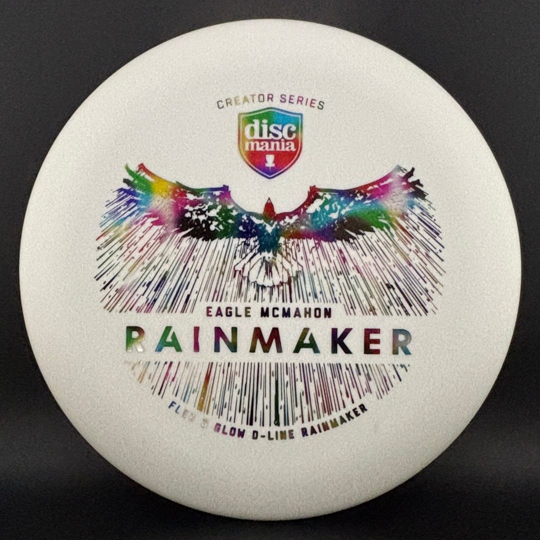 Glow D-Line Flex 3 Rainmaker - Eagle McMahon Creator Series *Colten Stash* Discmania