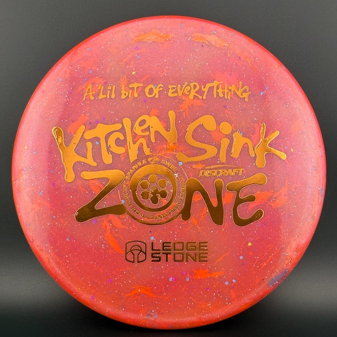 Swirl Jawbreaker Confetti Colorshift Sparkle Zone - Kitchen Sink April Fools 2026 Discraft