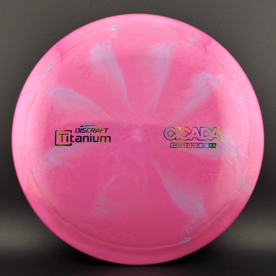 Titanium Swirl Cicada Discraft