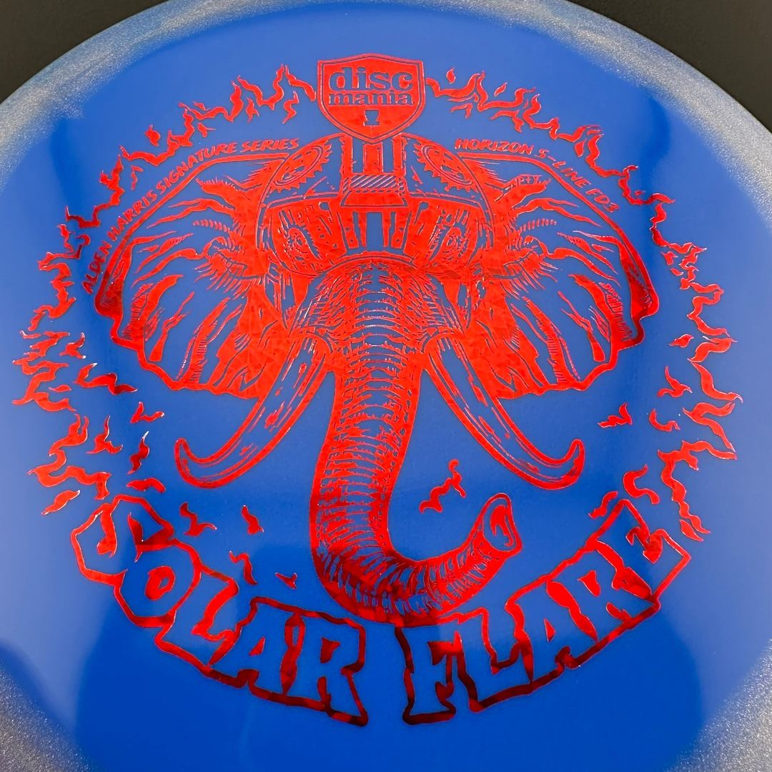 Horizon S-Line FD3 - Solar Flare - Alden Harris Signature Series Stamp by Manny Trujillo DROPPING OCTOBER 9TH @ 7 AM MST Discmania