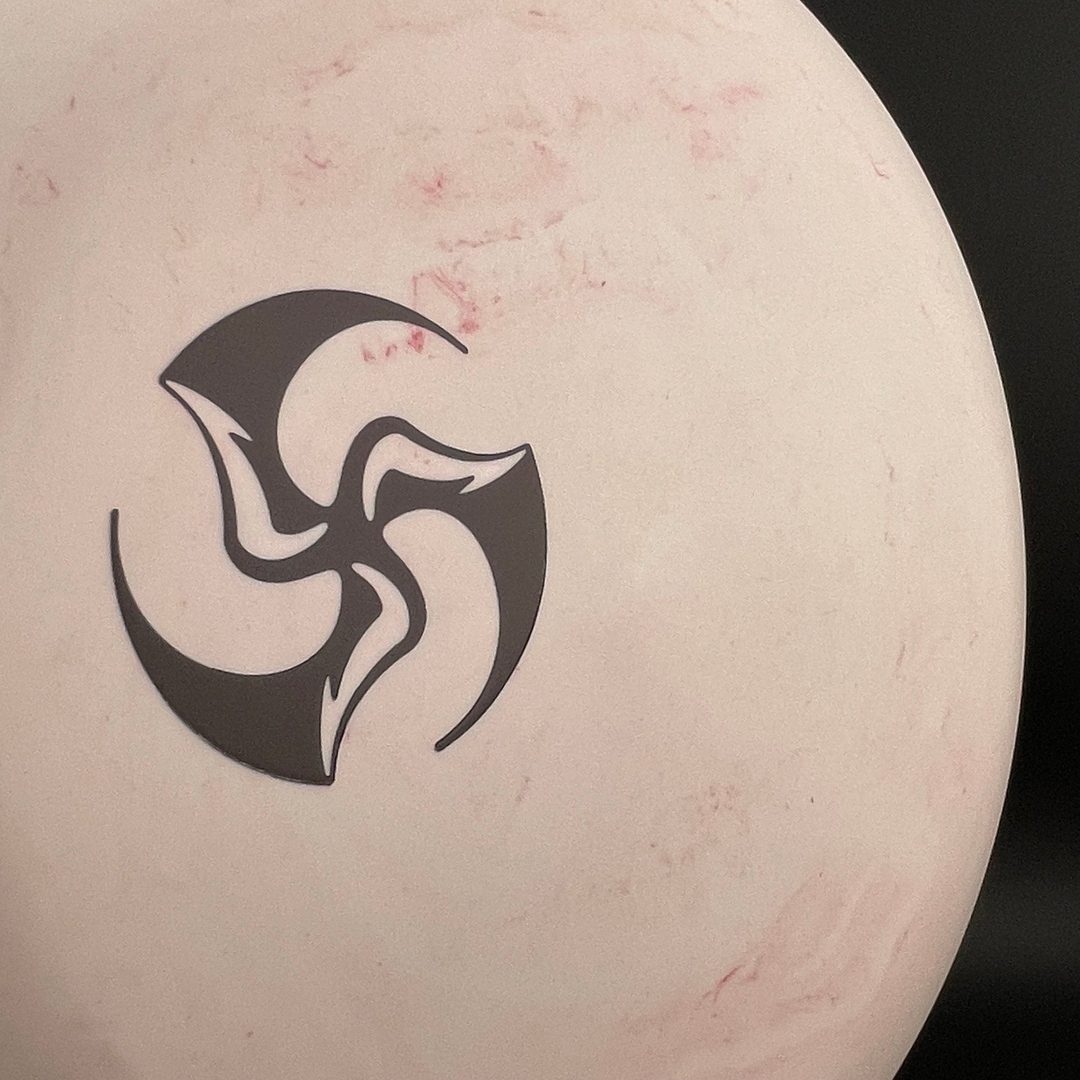 Swirly D-Line P2 - X-Out - Mini Huk Stamp - Innova Made *Warehouse Stash* Discmania