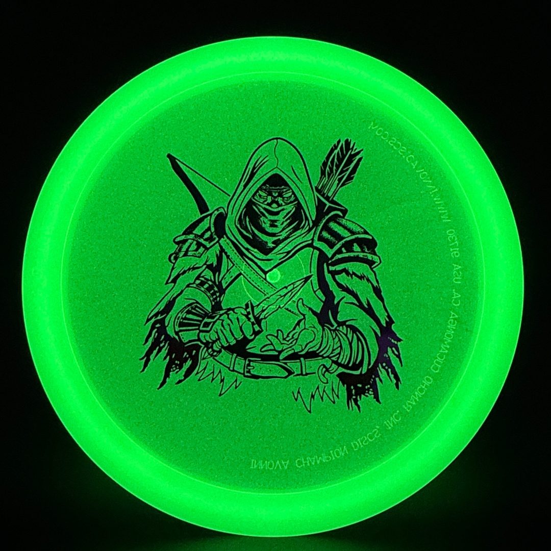 Classic Glow Champion Fairway Disc - Dark Rebel Innova