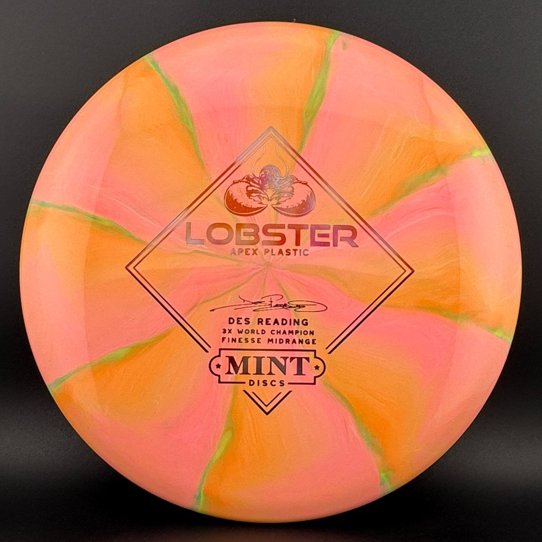 Apex Swirl Lobster - 4th Run - Des Reading Edition MINT Discs