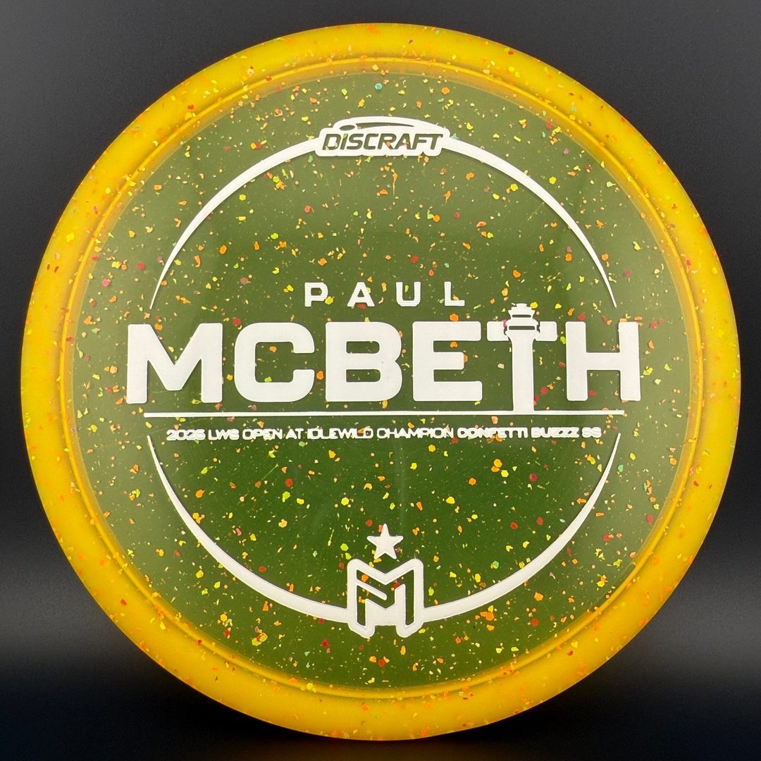 Confetti Z Buzzz SS - Paul McBeth 2025 LWS Open Discraft