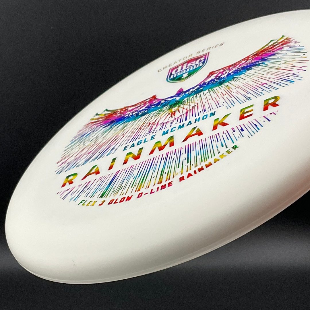 Glow D-Line Flex 3 Rainmaker - Eagle McMahon Creator Series Discmania