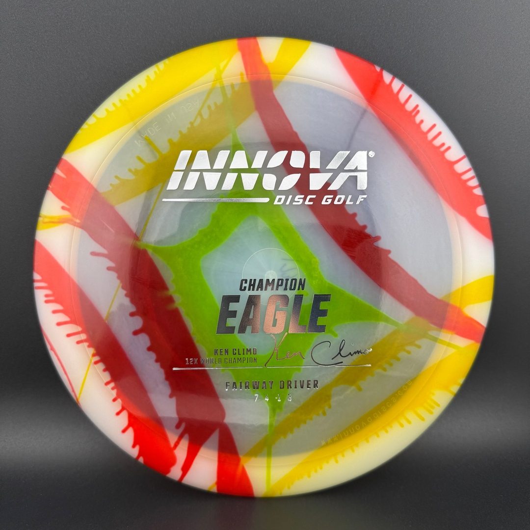 I-Dye Champion Eagle - Ken Climo 12x Innova