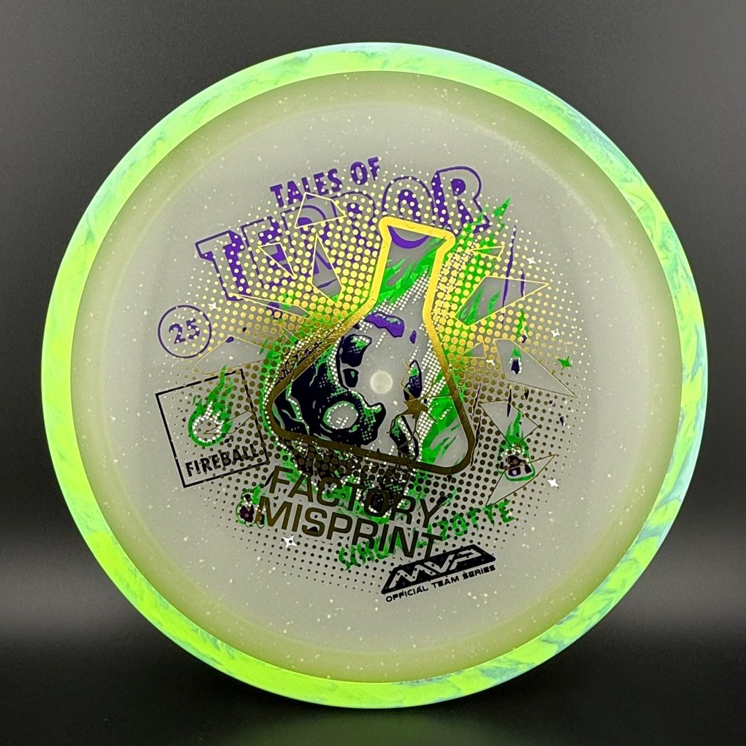 Particle Eclipse Fireball - "Fire Skulls" - Factory Misprint Axiom