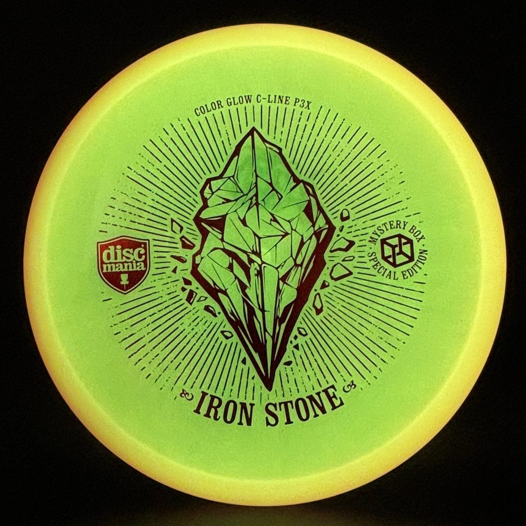 Color Glow C-Line P3X - First Run "Iron Stone" *Colten Stash* Discmania