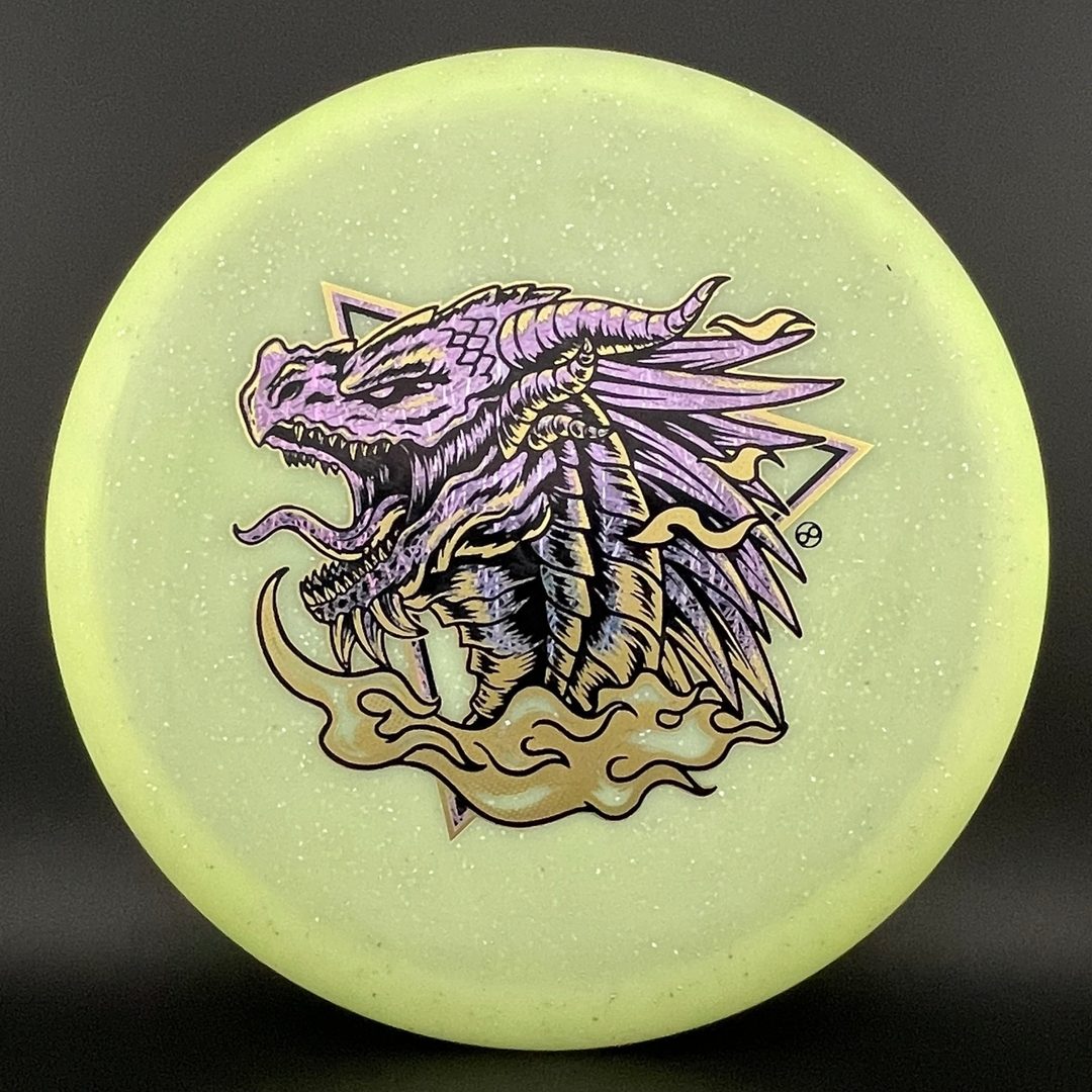 Metal Flake Glow C-Blend Chariot - Infinite Dragon Triple Foil Infinite Discs