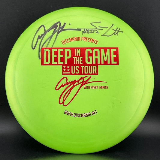 G-Line FD *Signed* - 2014 "Deep in the Game" US Tour with Avery Jenkins Discmania