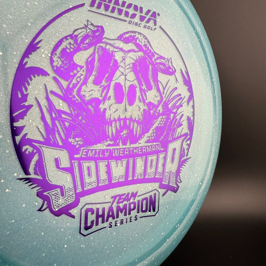 MoonDust Champion Sidewinder - Emily Weatherman 2024 Team Innova