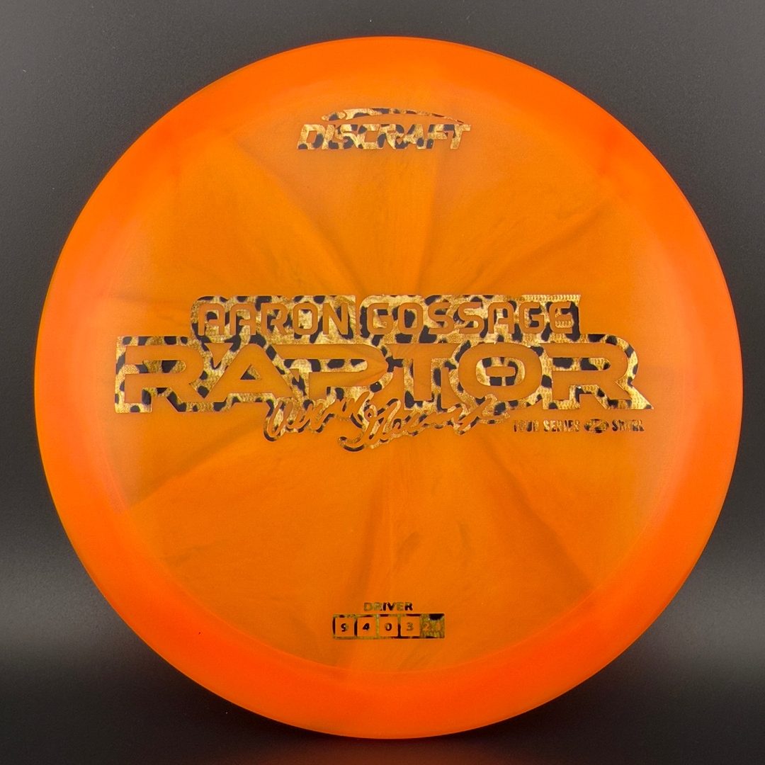 Z Swirl Raptor - Aaron Gossage 2025 Tour Series Discraft