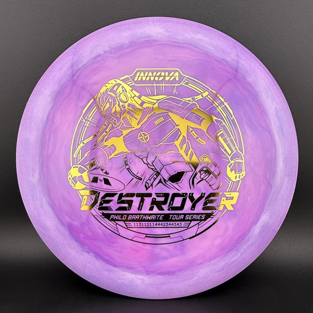 Swirly Star Destroyer - Philo Brathwaite 2025 Tour Series Innova