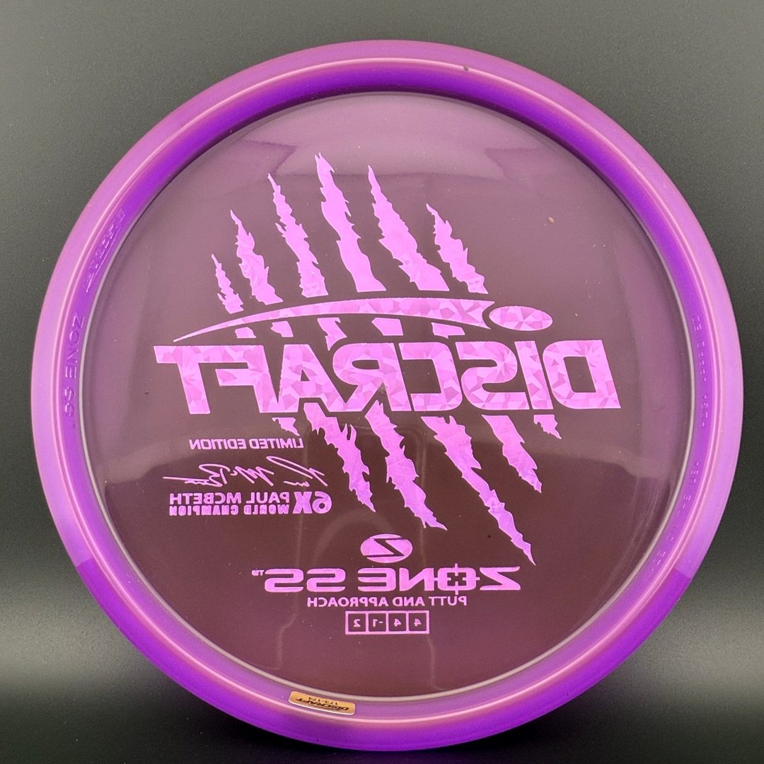 Z Zone SS - Paul McBeth 6x Claws Limited Edition Discraft