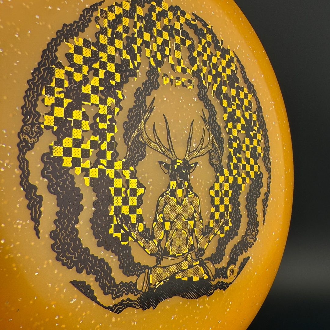 Metal Flake Glow C-Blend Alpaca - Elk Man by Ripper Studios Infinite Discs