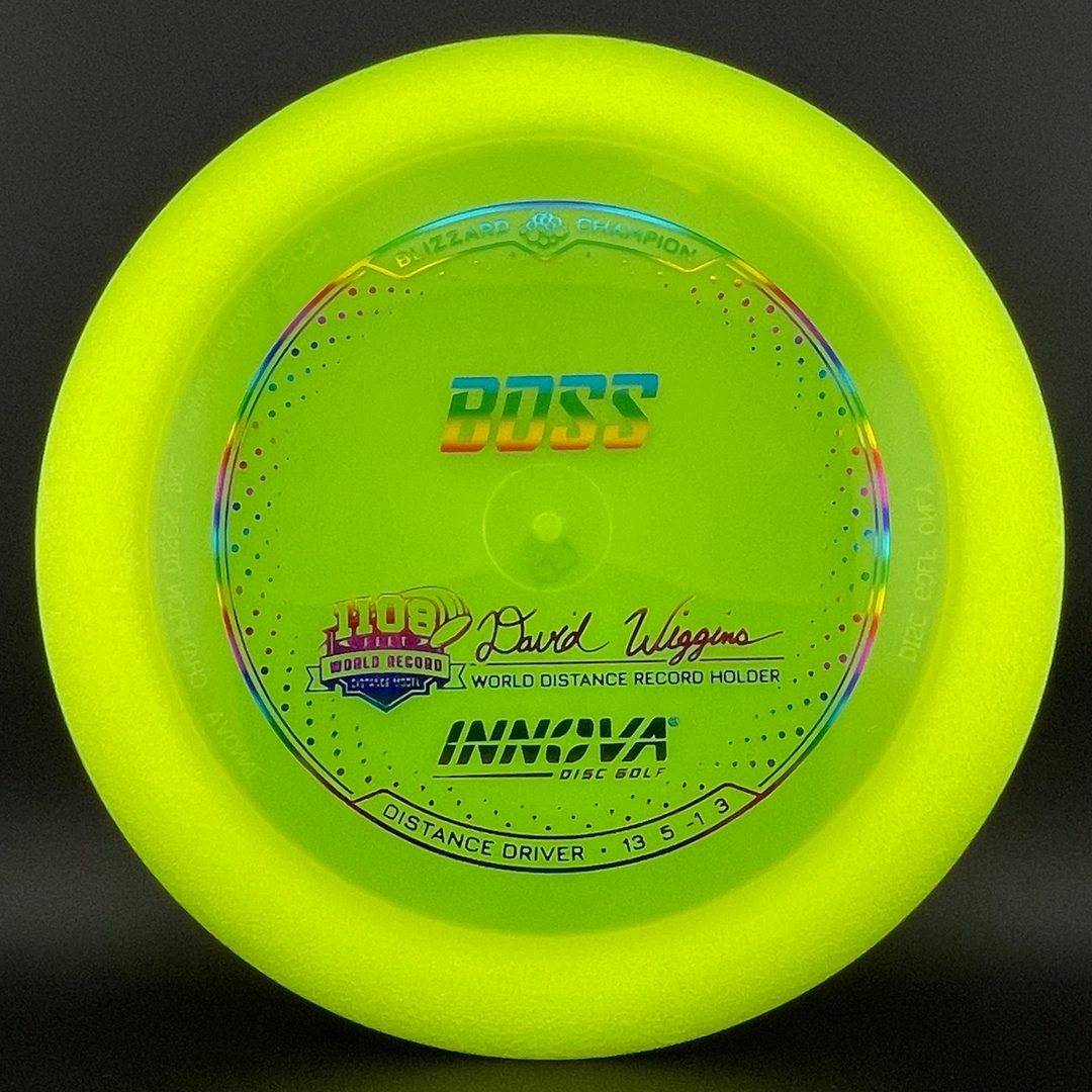 Blizzard Champion Boss - David Wiggins Jr 1108 World Record Innova