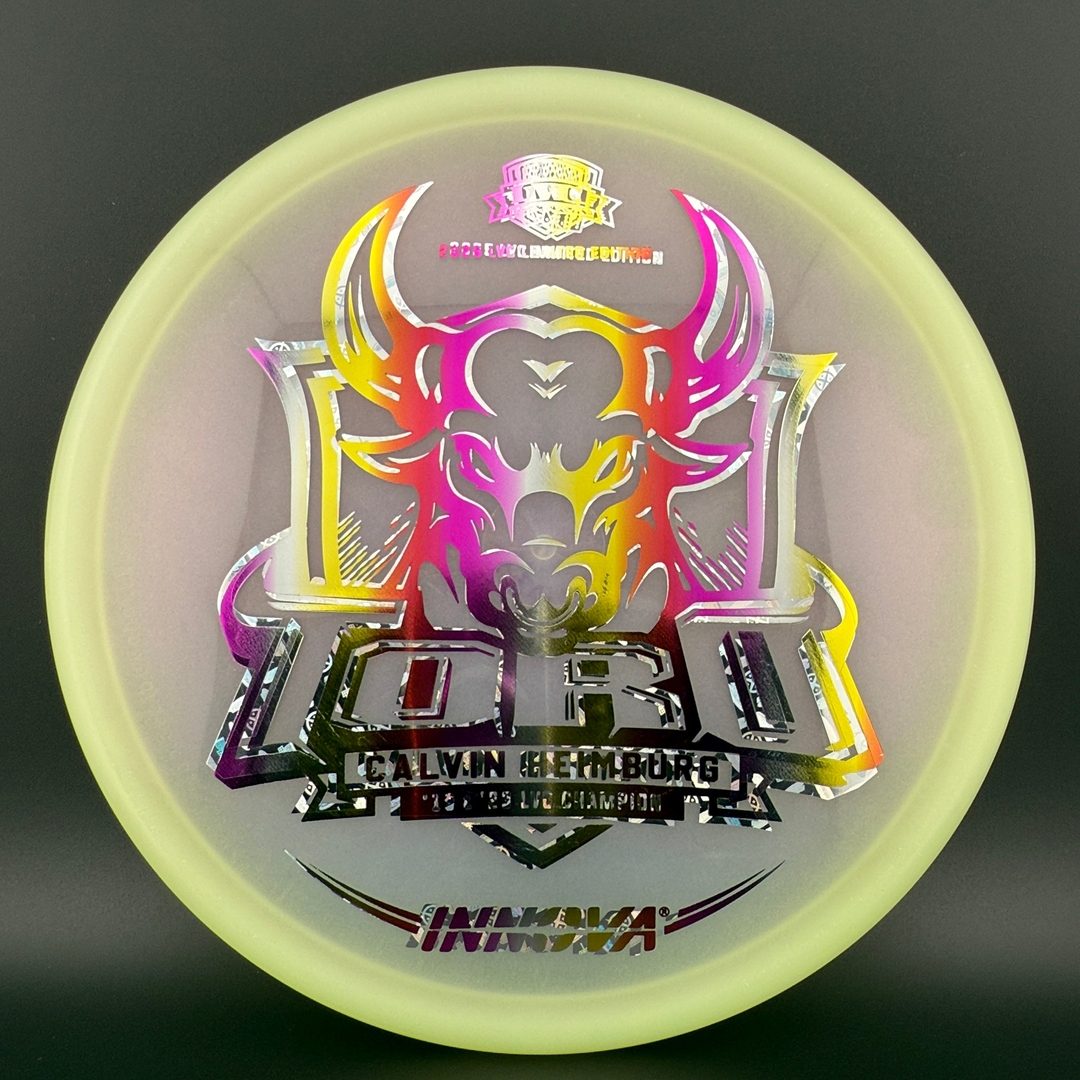 Proto Glow Pearl Champion Toro - Double Stamp - LVC 2025 Calvin Heimburg Innova