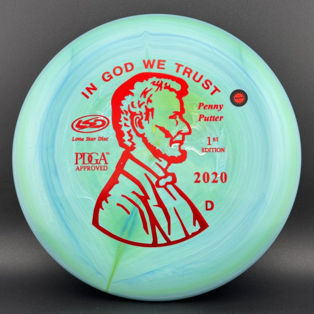 Alpha Penny Putter Lone Star Discs