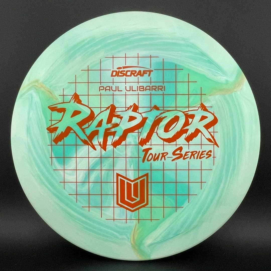 ESP Swirl Raptor - Paul Ulibarri Tour Series 2022 Stamp Discraft