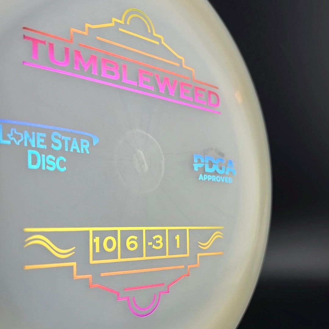 Alpha Glow Tumbleweed - Understable Driver Lone Star Discs