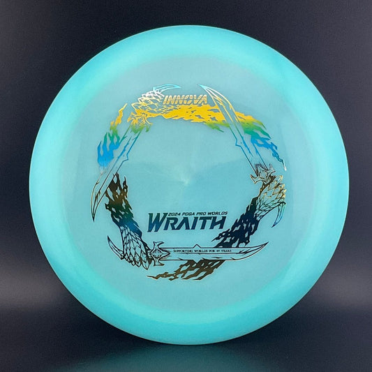 Color Glow Champion Wraith - 2024 PDGA Pro Worlds Innova