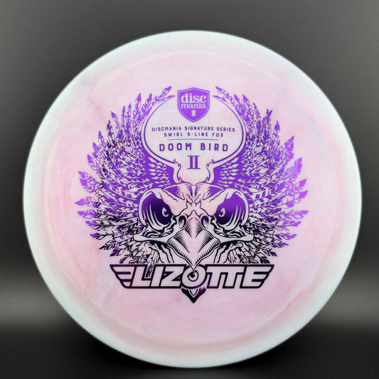 Swirly S-Line FD3 - Doom Bird 2 Grape - Simon Lizotte Discmania